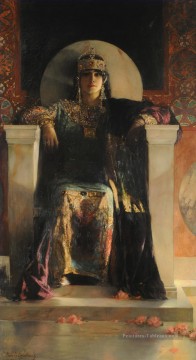 La Emperde Theodora Jean Joseph Benjamin orientaliste constant Peinture à l'huile
